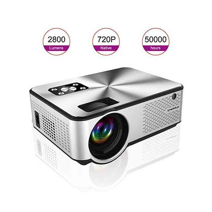 CHEERLUX C9 HD PROJECTOR 2800 LUMENS WITH BUILT-IN TV